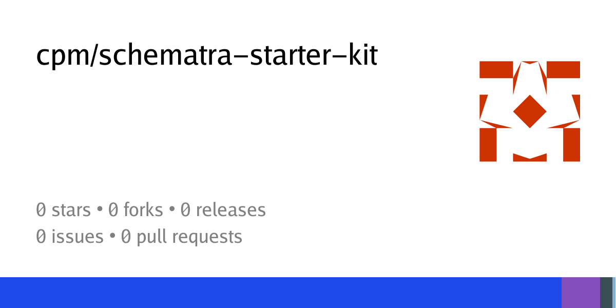 cpm/schematra-starter-kit - Forgejo: Beyond coding. We Forge.